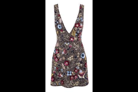 Topshop's ornate sequin dress is sure to be a party favourite 